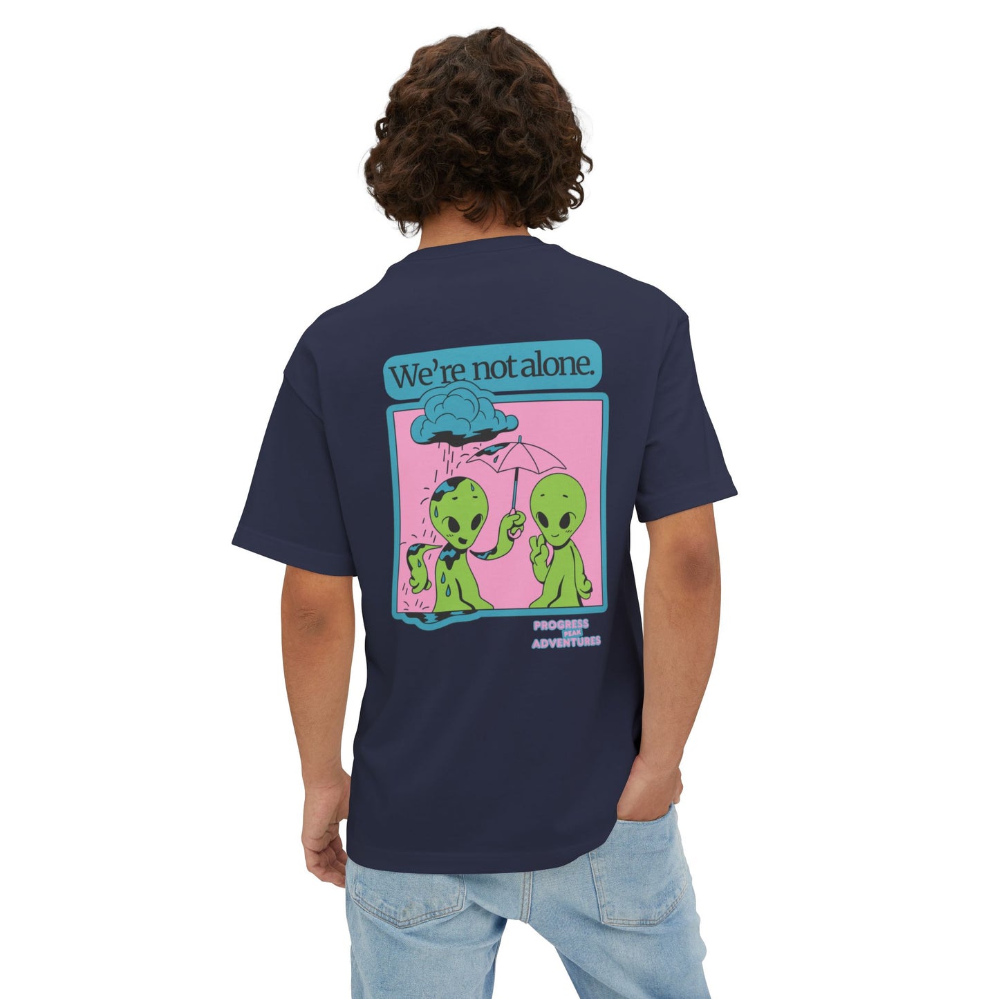Not Alone | Oversized Boxy Tee (Unisex)