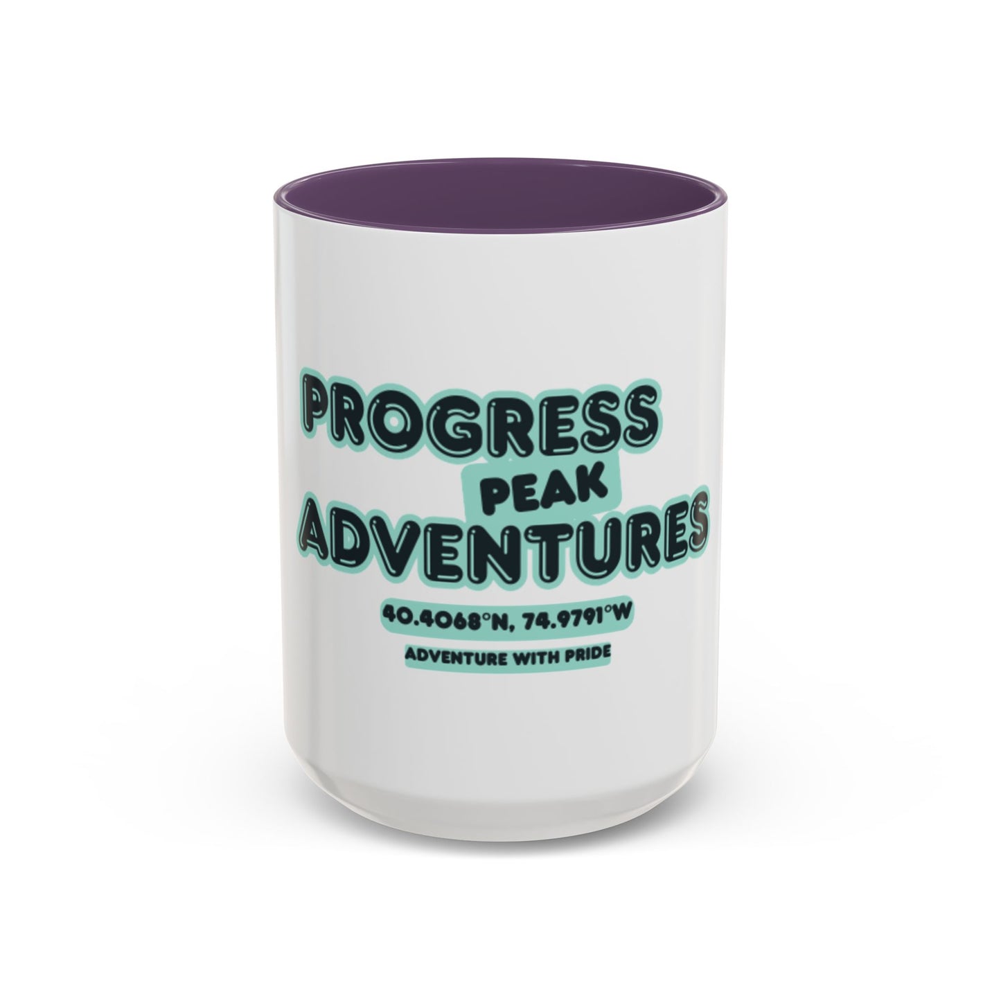 Progress Peak Adventures Coffee Mug