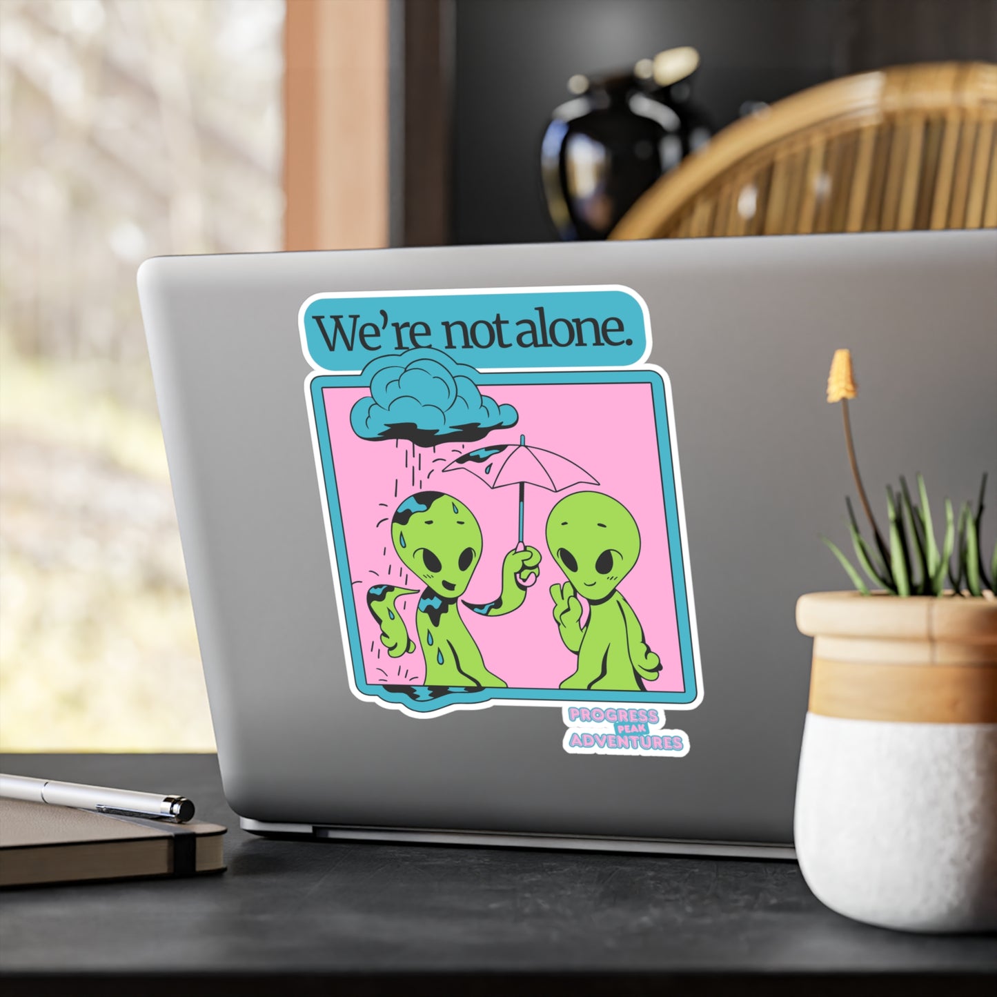 Not Alone Vinyl Sticker