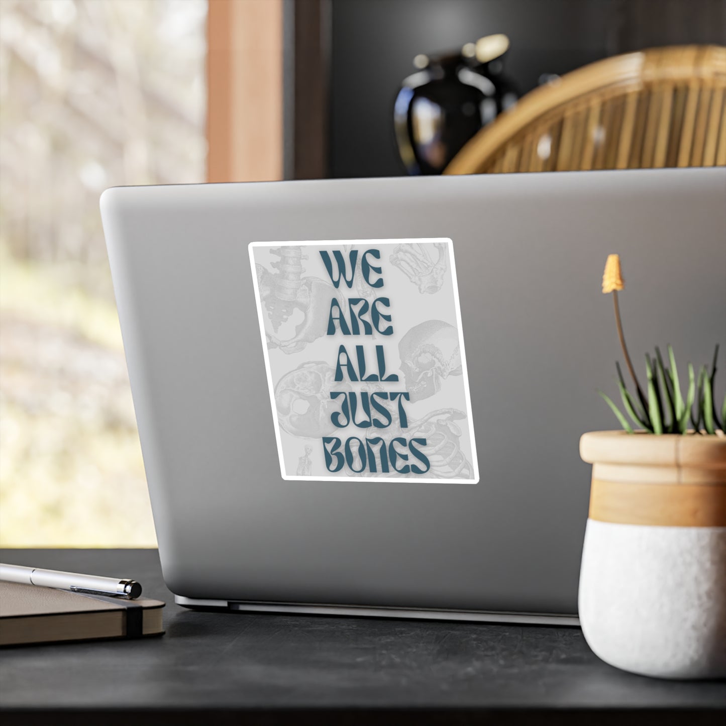 Just Bones Vinyl Sticker