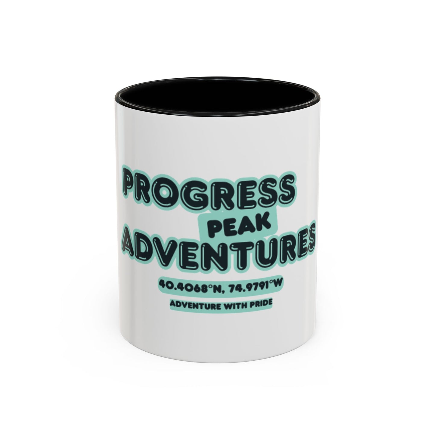 Progress Peak Adventures Coffee Mug