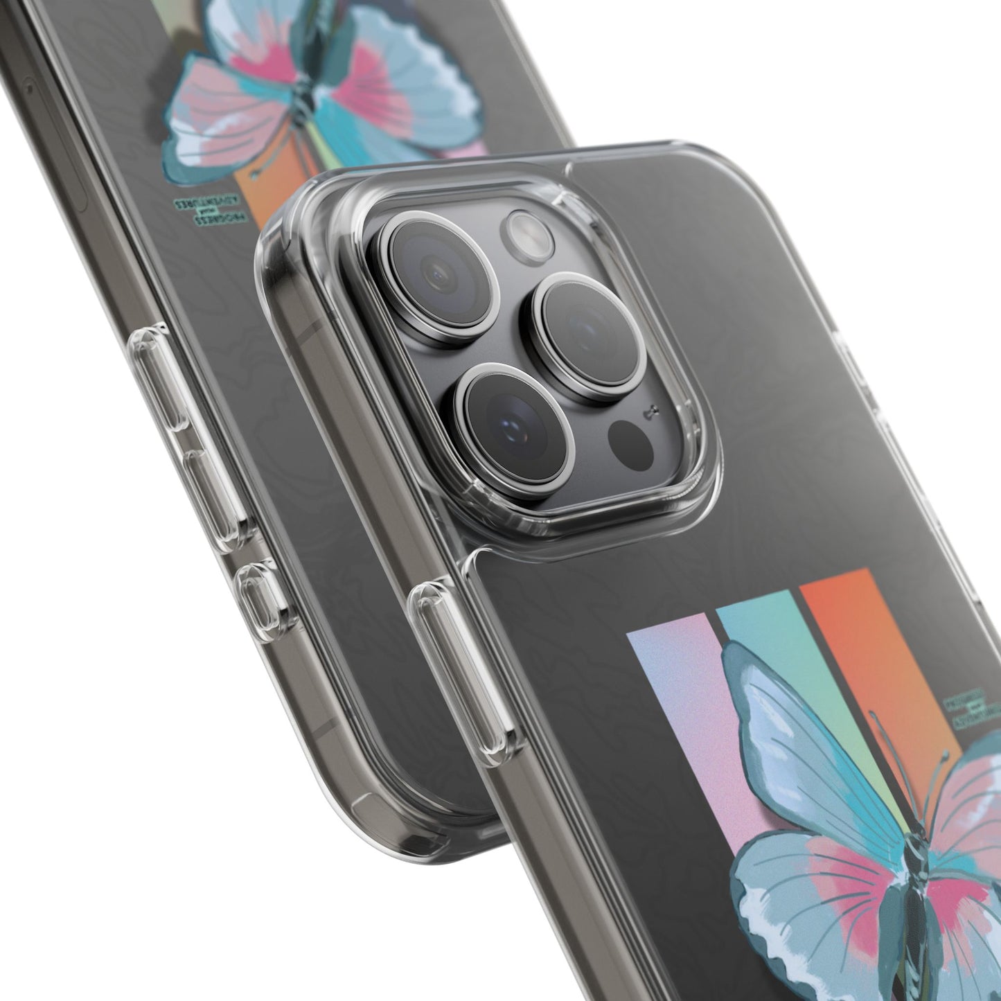 Adventure-Themed Clear Phone Case - Progress Peak Design