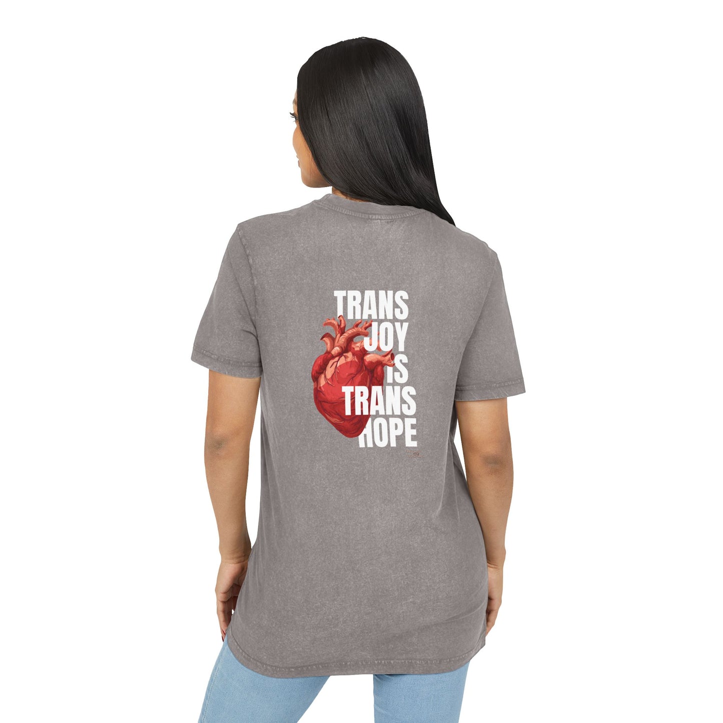 Trans Joy | Trans Hope (Unisex, Acid Washed)