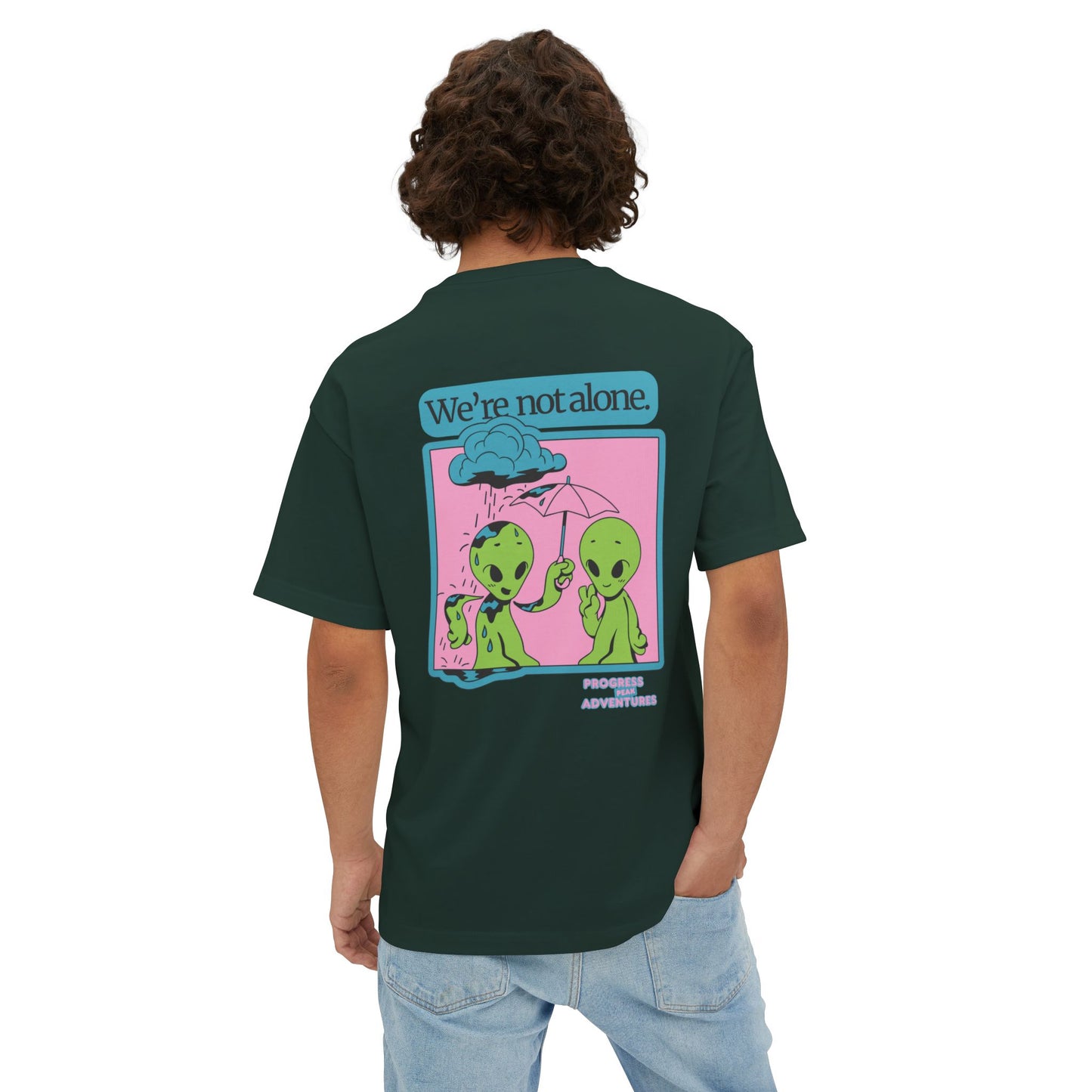 Not Alone | Oversized Boxy Tee (Unisex)