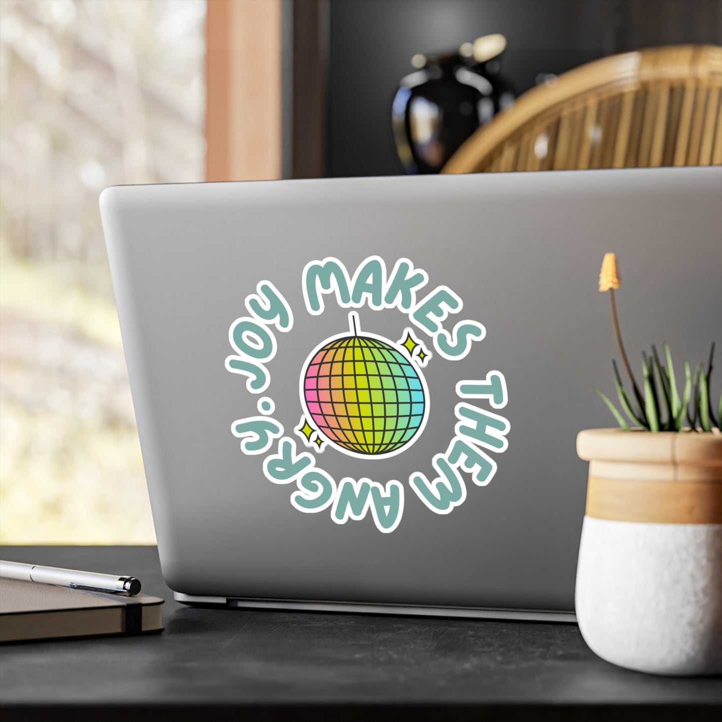 Dancing Makes Them Angry | Vinyl Sticker