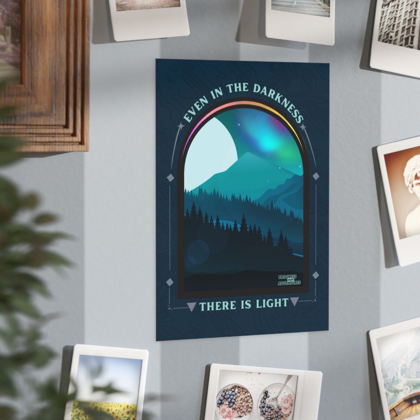 Light In Darkness | Art Print