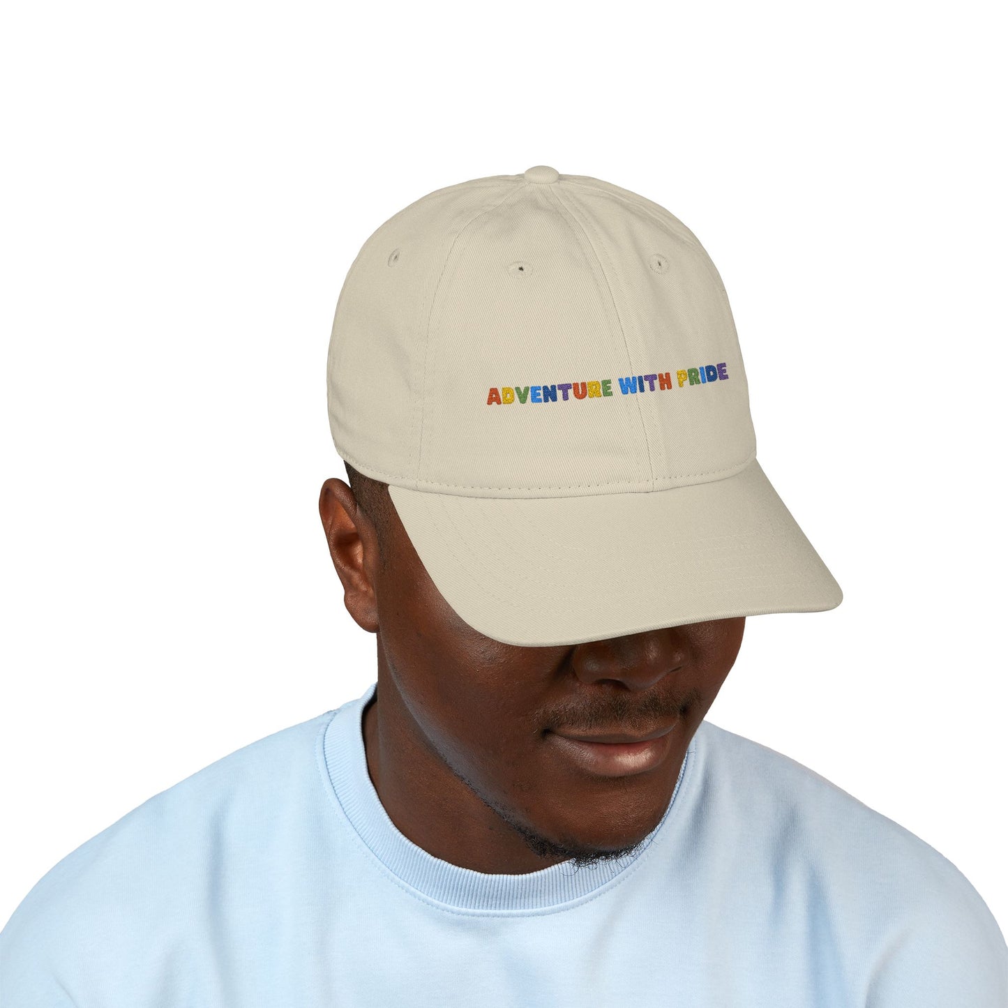 Adventure with Pride Organic Baseball Cap