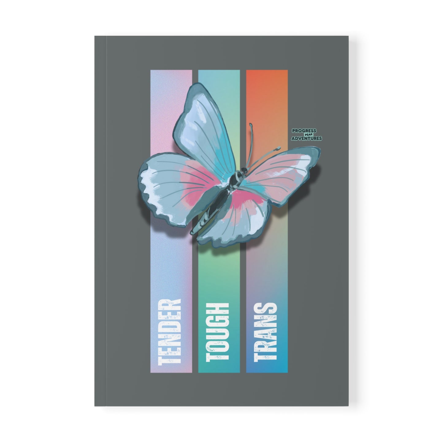Tender, Tough, Trans | A5 Softcover Notebook