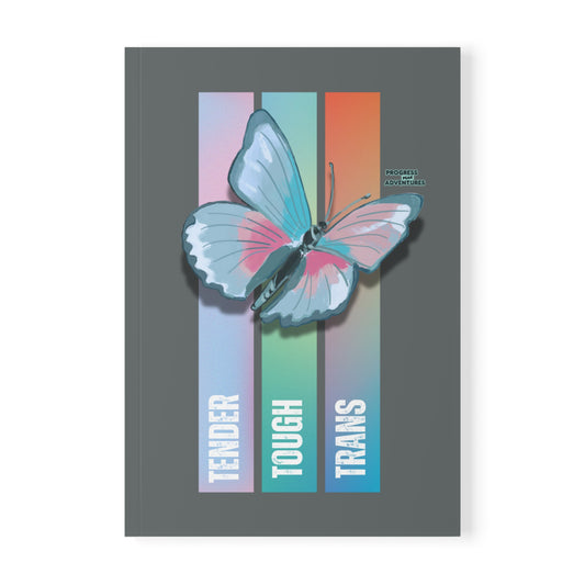 Tender, Tough, Trans | A5 Softcover Notebook