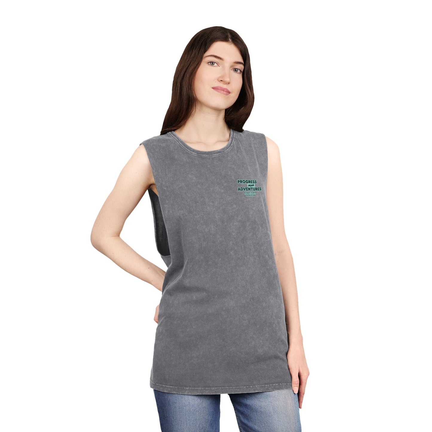 Tender, Tough, Trans | Stonewash Tank Top (Unisex)