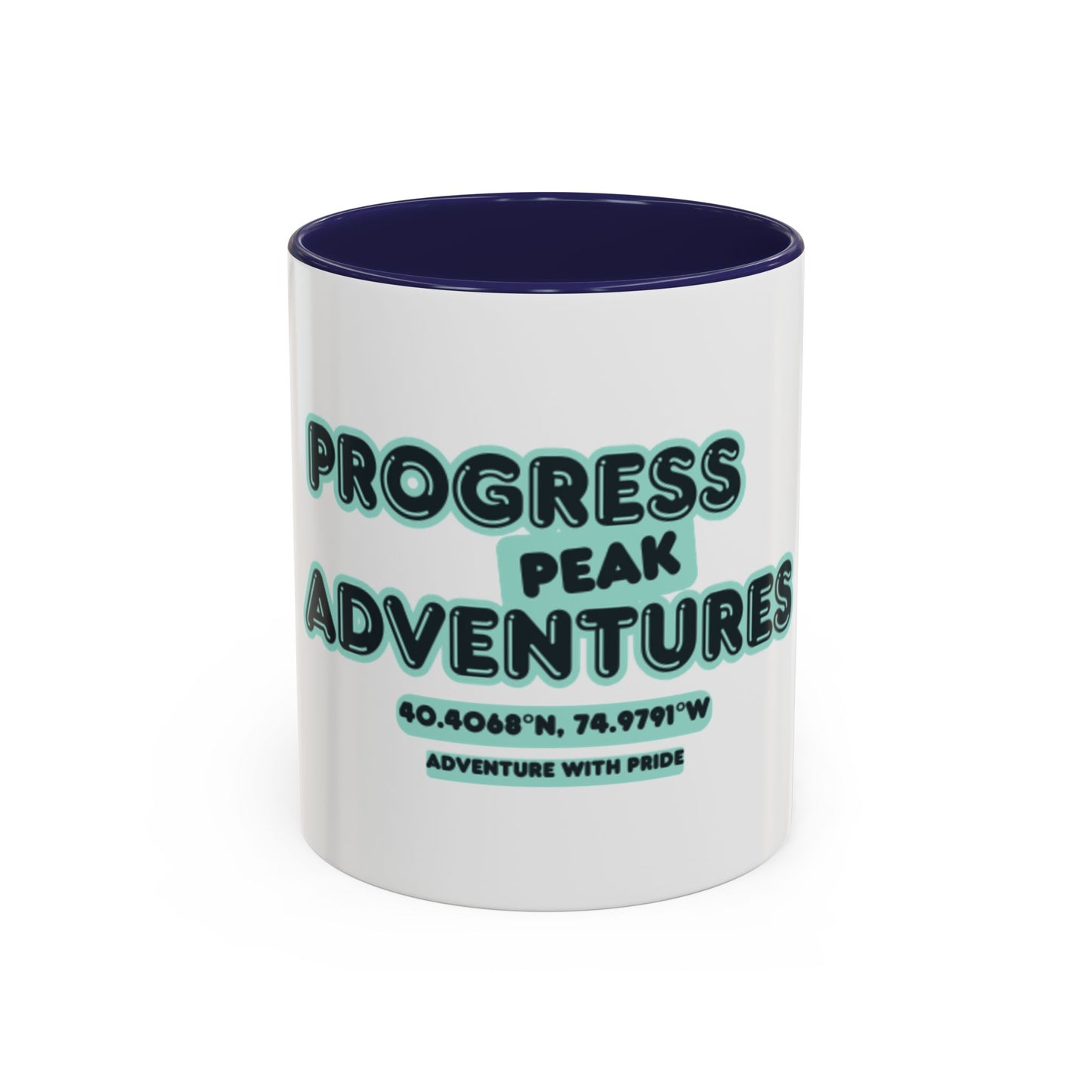 Progress Peak Adventures Coffee Mug