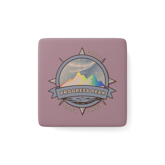 Progress Peak Porcelain Magnet