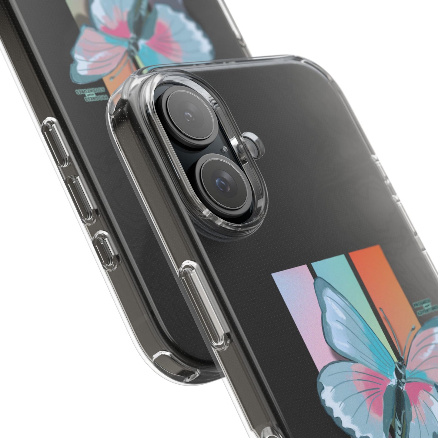 Adventure-Themed Clear Phone Case - Progress Peak Design
