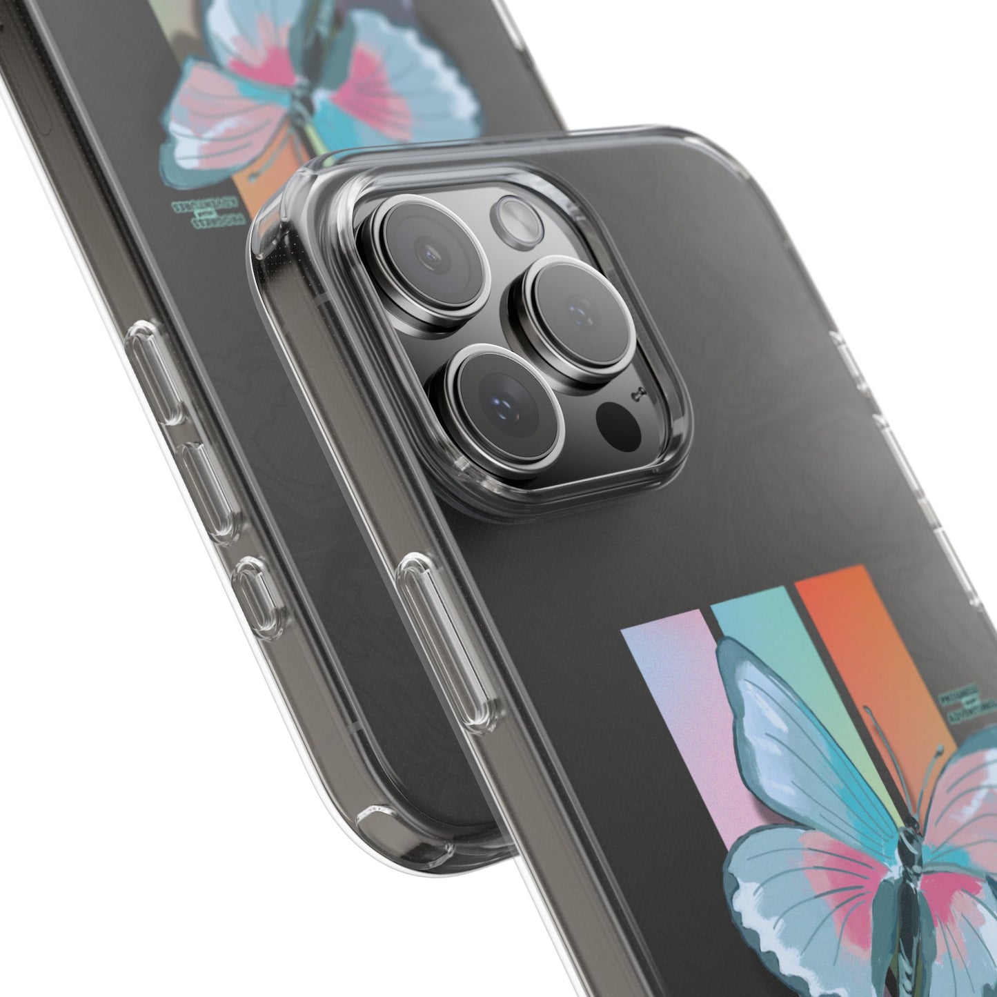 Adventure-Themed Clear Phone Case - Progress Peak Design