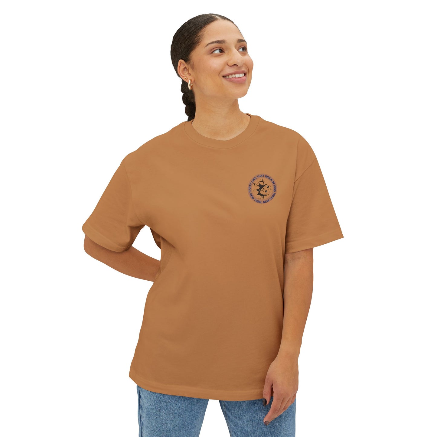 Brick Party 1969 | Oversized Boxy Tee (Unisex)