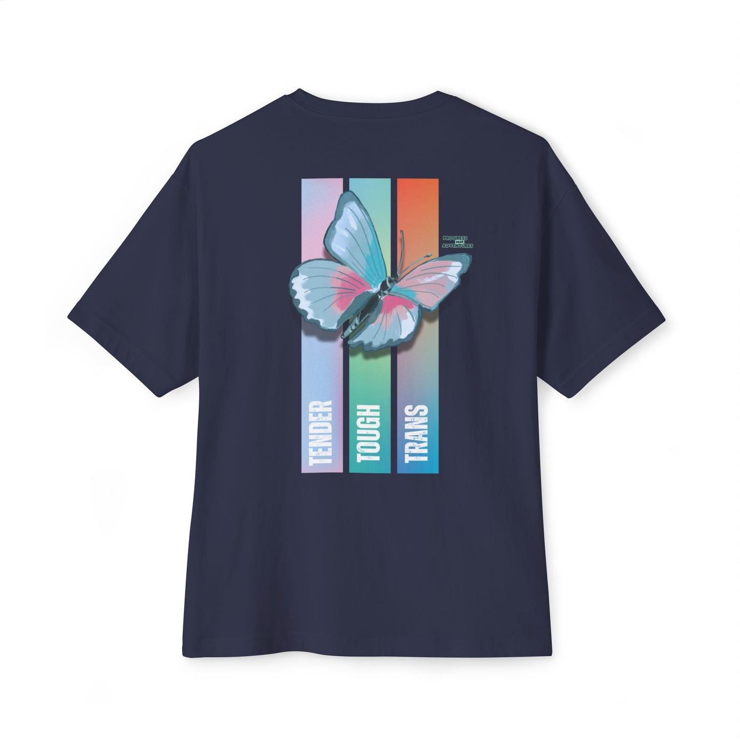 Tender, Tough, Trans | Oversized Boxy Tee (Unisex)