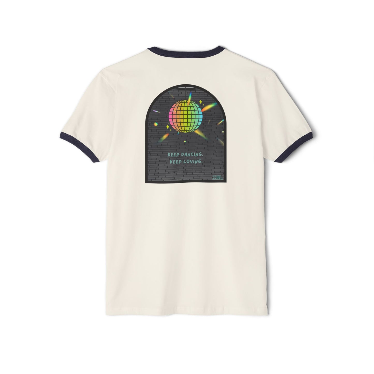 Keep Dancing | Keep Loving - Ringer Tee (Unisex)