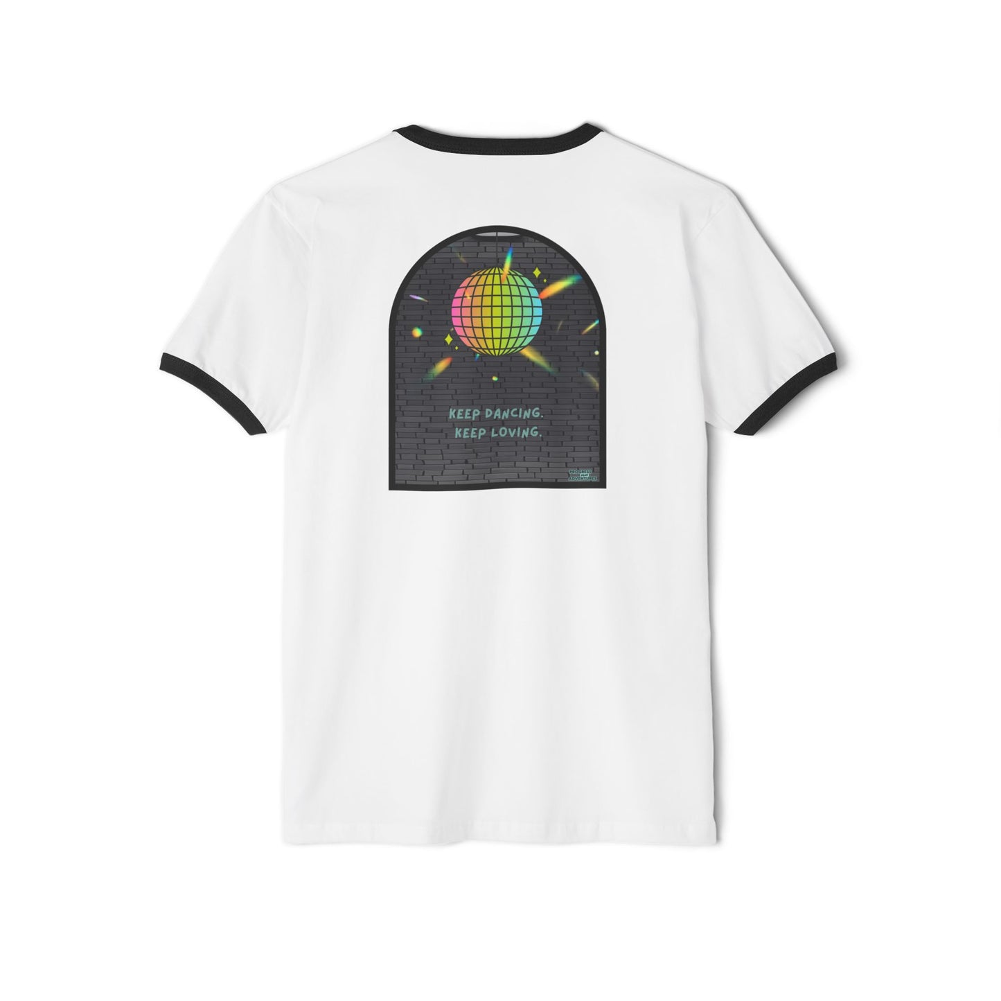 Keep Dancing | Keep Loving - Ringer Tee (Unisex)
