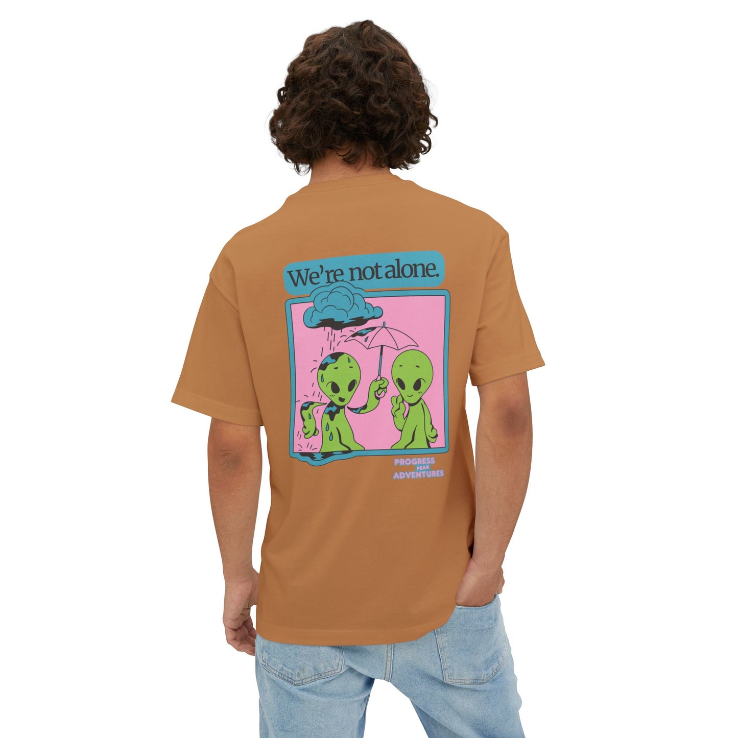 Not Alone | Oversized Boxy Tee (Unisex)