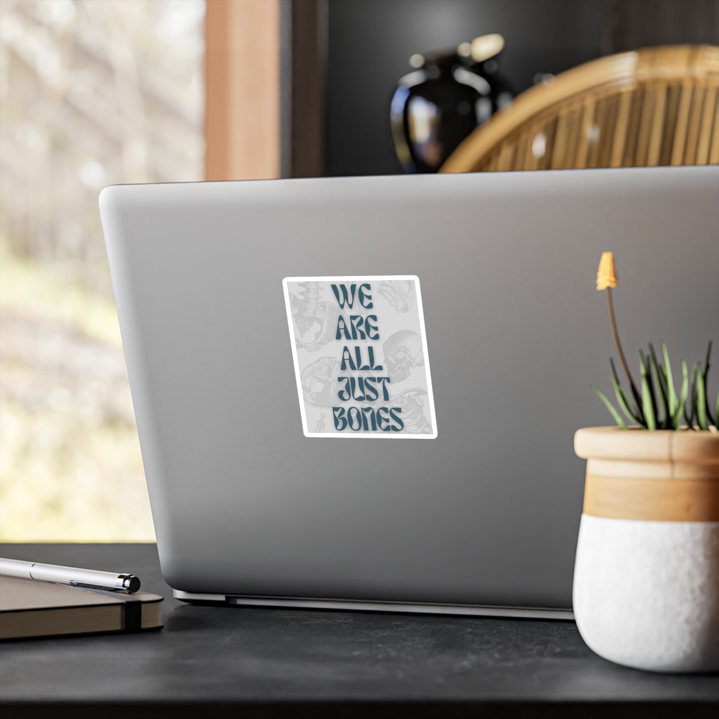 Just Bones Vinyl Sticker