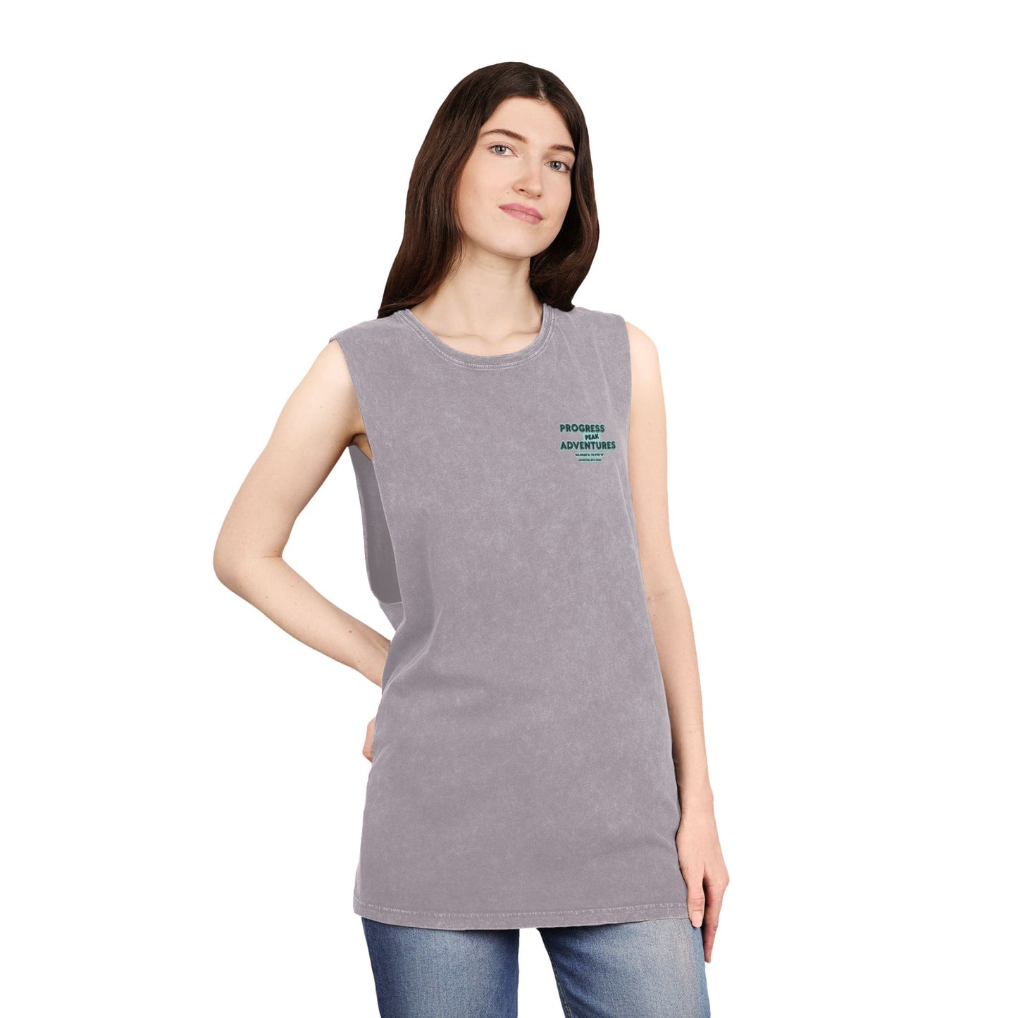 Tender, Tough, Trans | Stonewash Tank Top (Unisex)