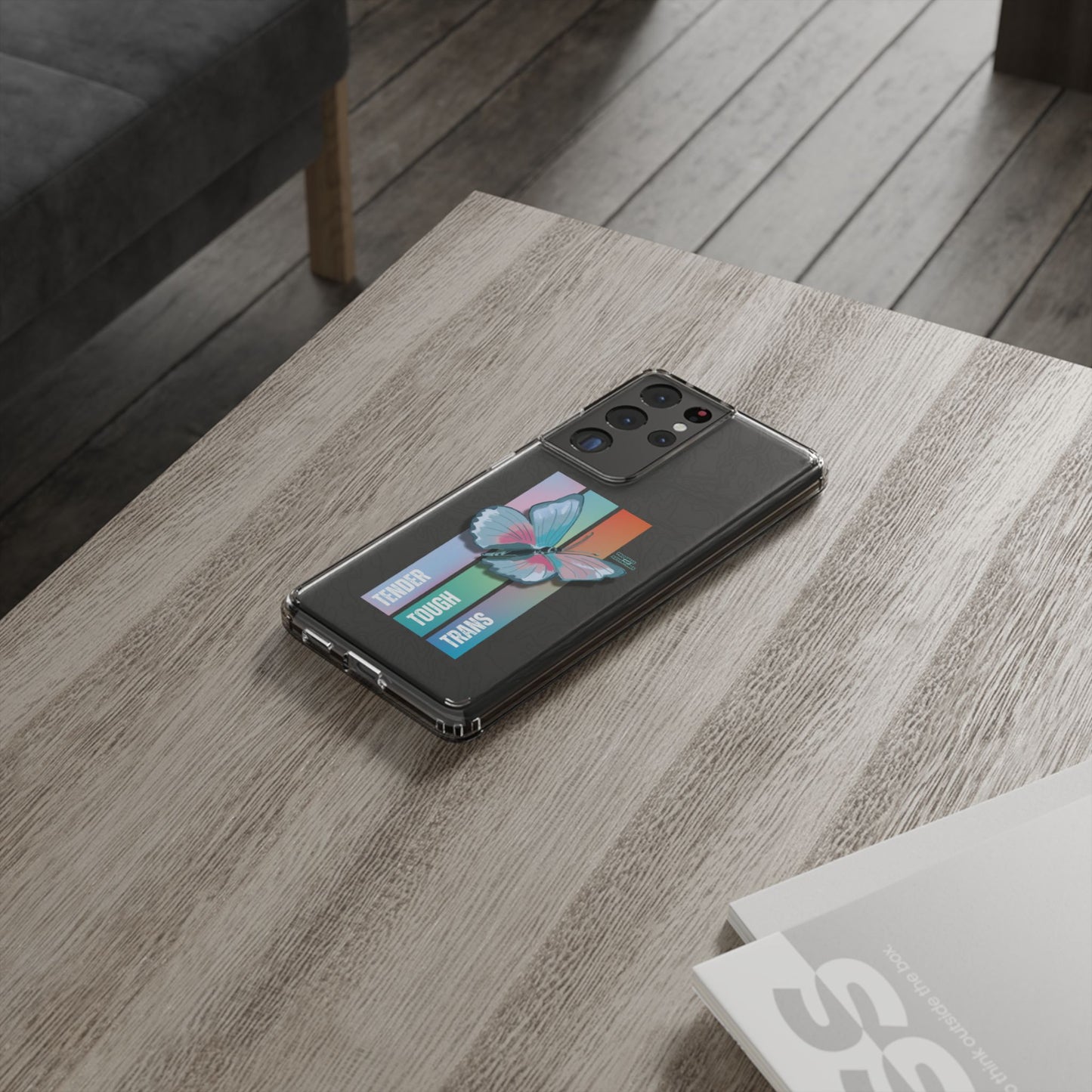 Adventure-Themed Clear Phone Case - Progress Peak Design