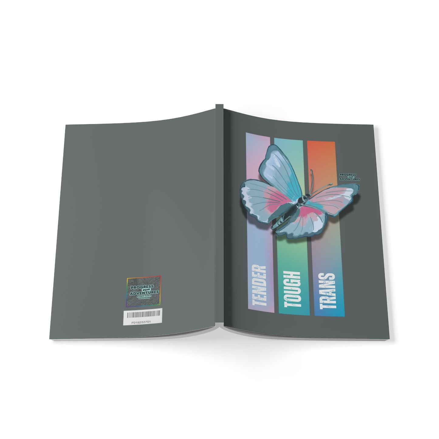 Tender, Tough, Trans | A5 Softcover Notebook