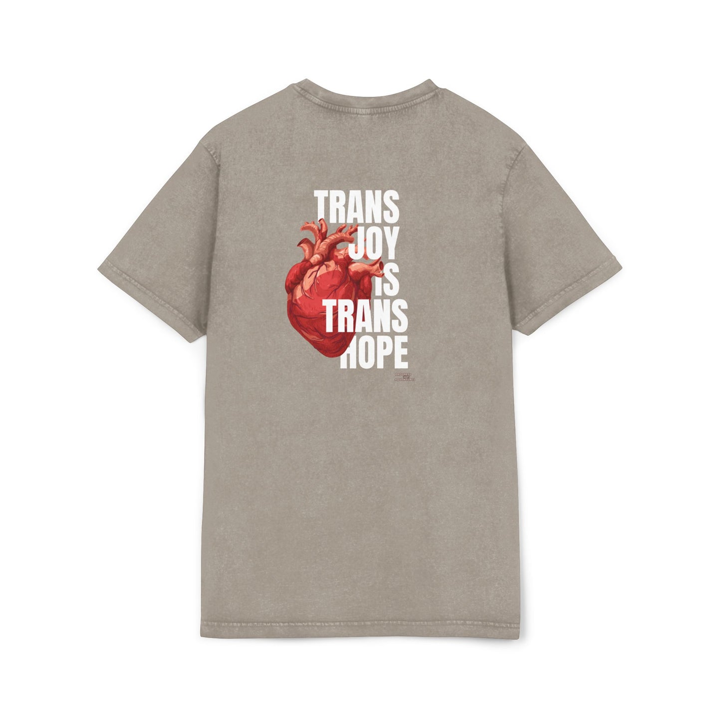 Trans Joy | Trans Hope (Unisex, Acid Washed)
