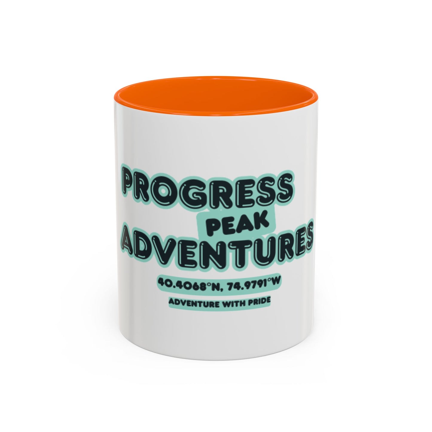 Progress Peak Adventures Coffee Mug