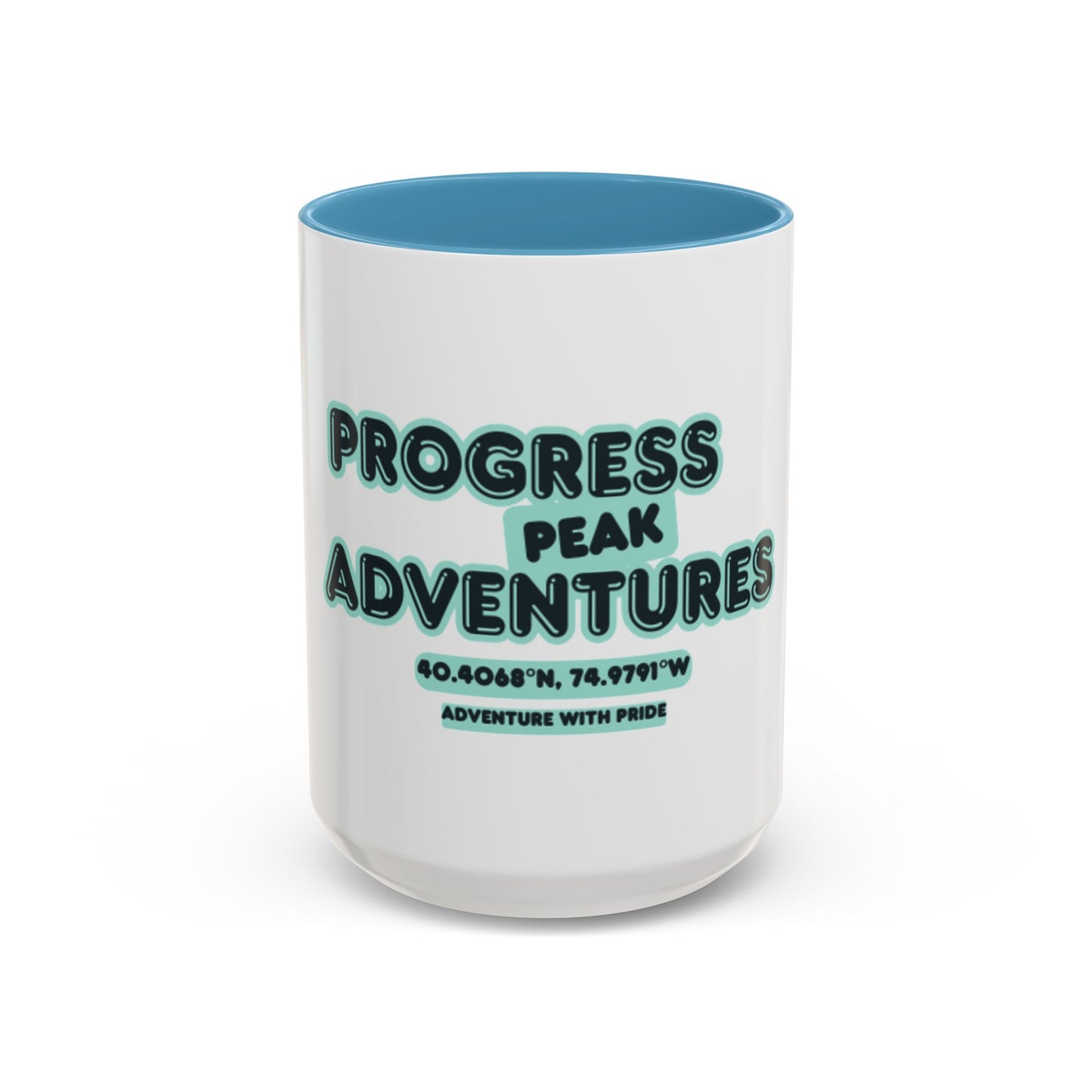 Progress Peak Adventures Coffee Mug