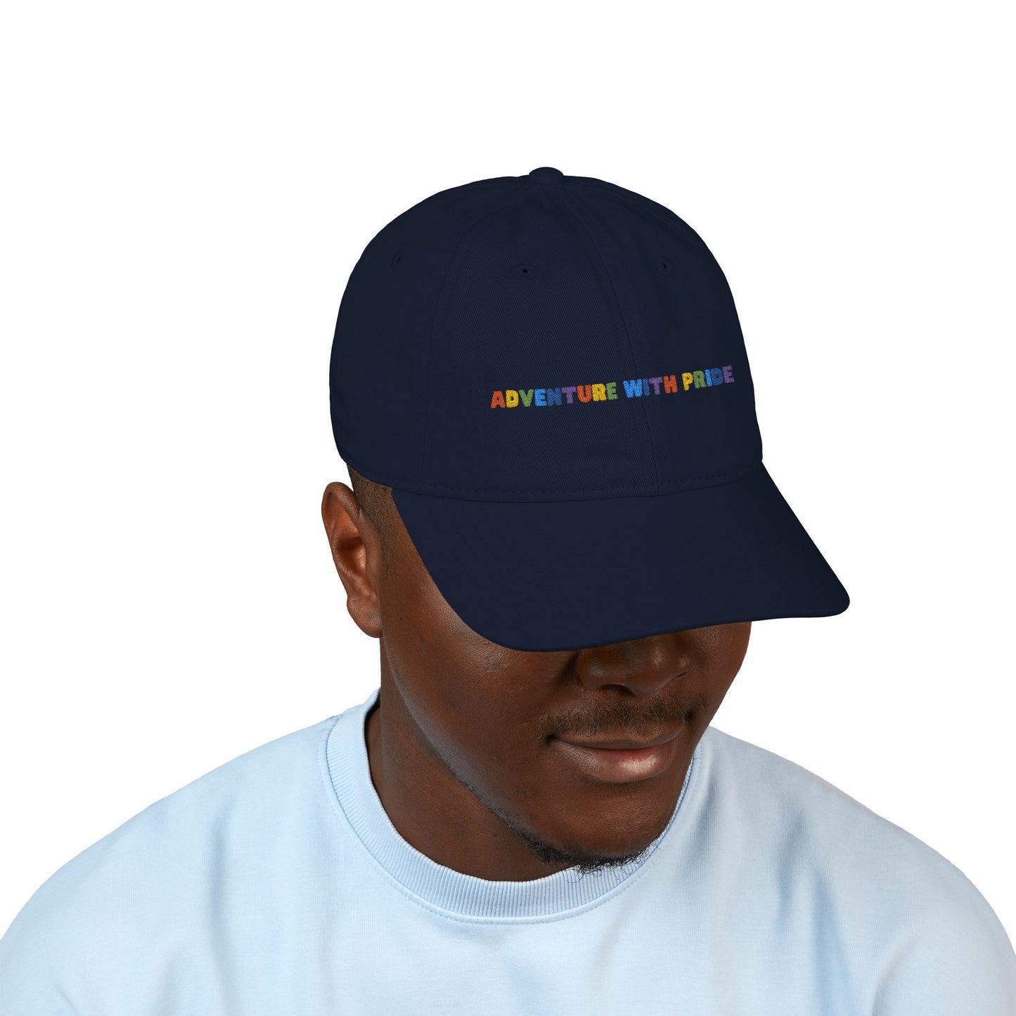 Adventure with Pride Organic Baseball Cap