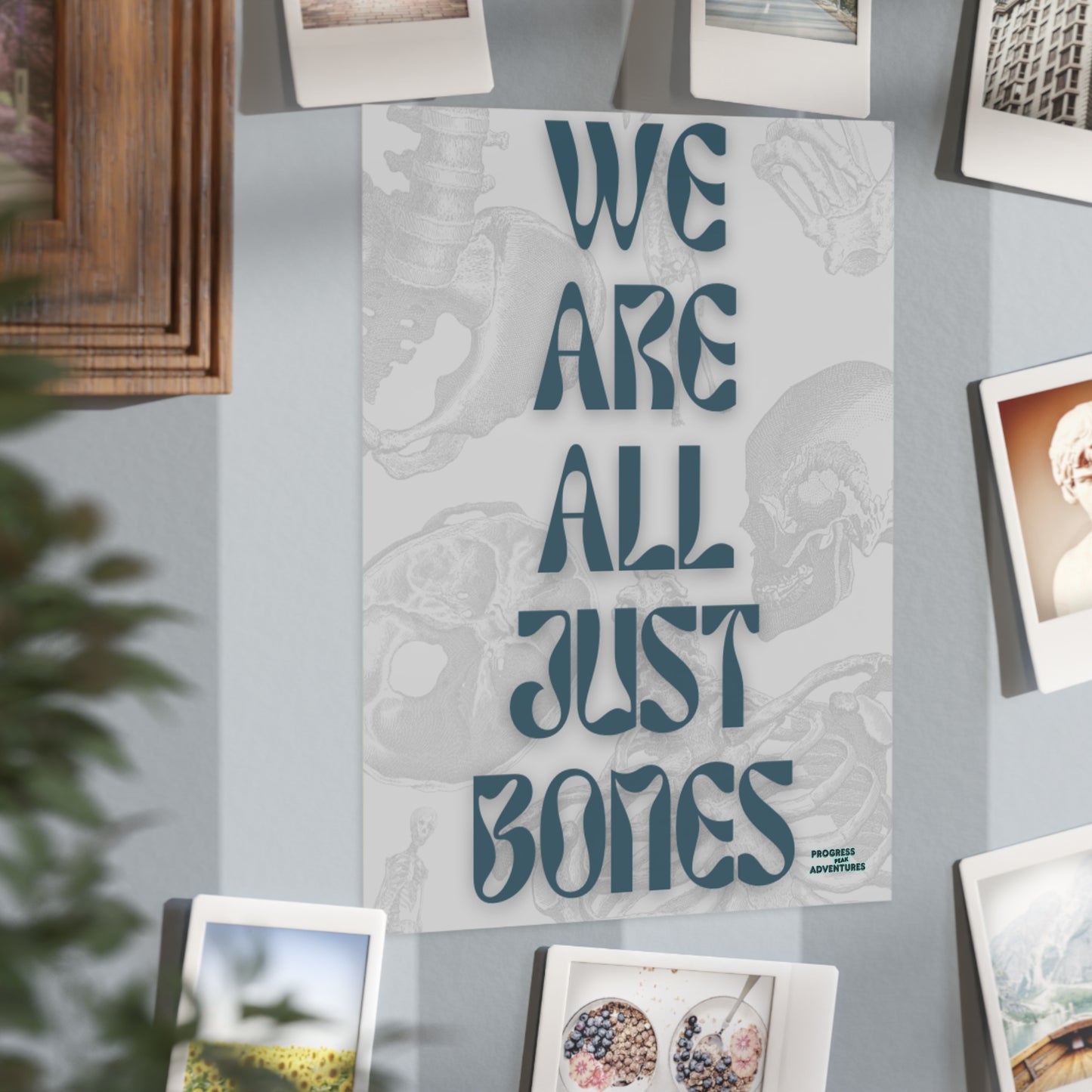 Just Bones | Art Print