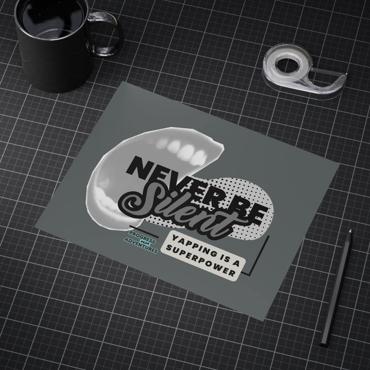 Keeping Yapping | Art Print