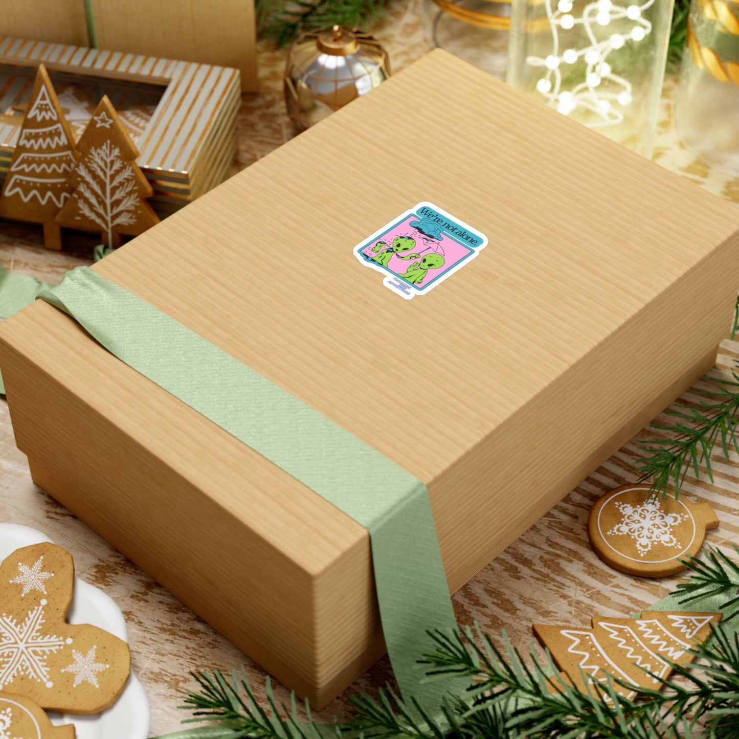 Not Alone Vinyl Sticker