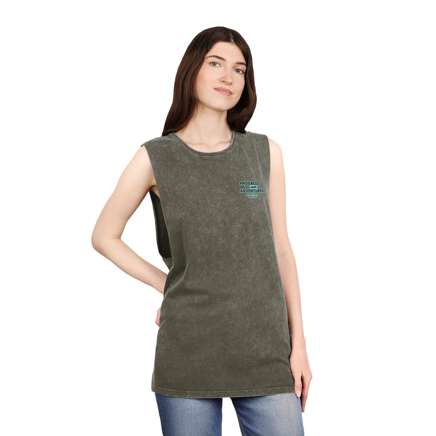 Tender, Tough, Trans | Stonewash Tank Top (Unisex)