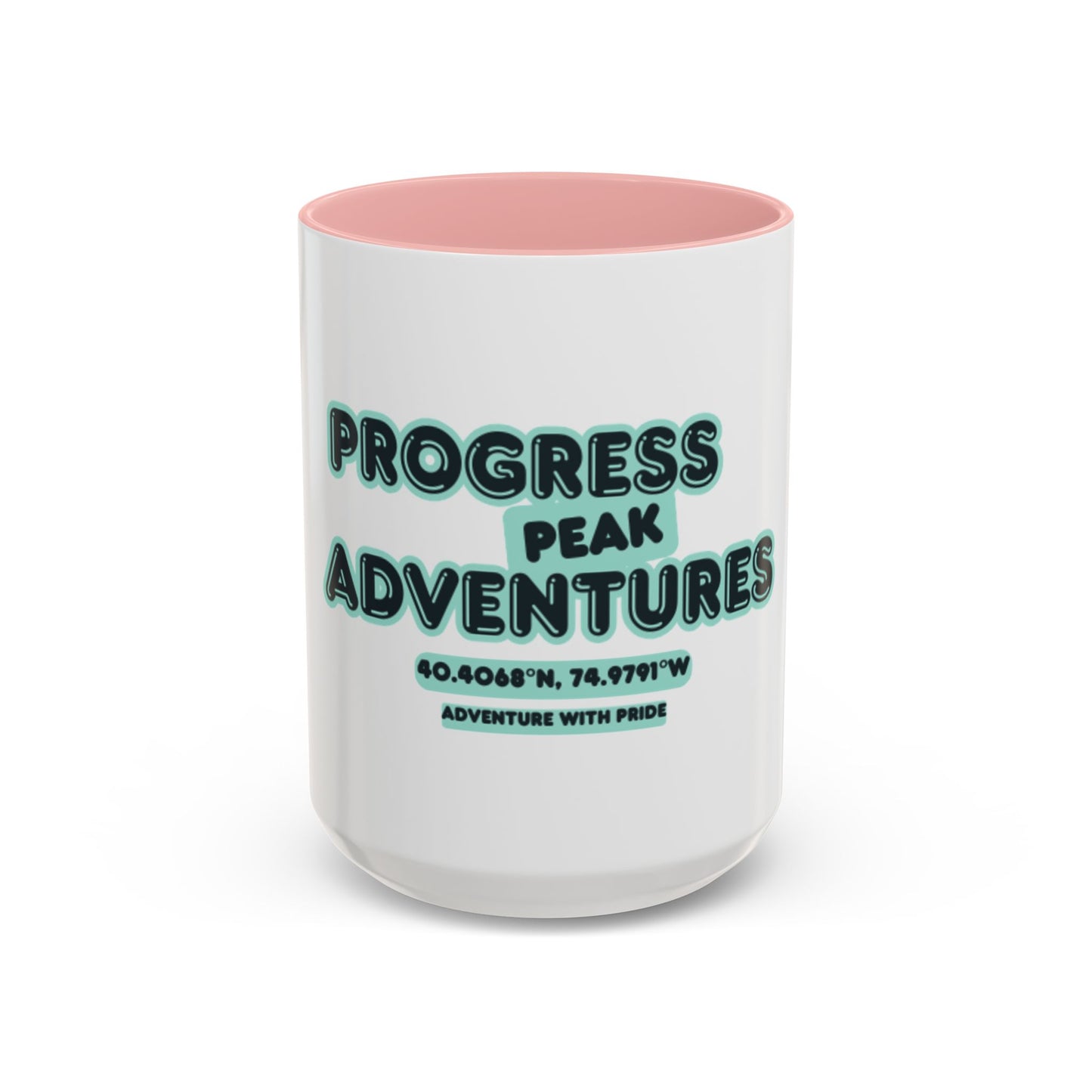 Progress Peak Adventures Coffee Mug