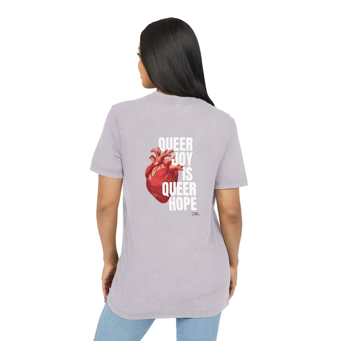 Queer Joy | Queer Hope (Unisex, Acid Washed)