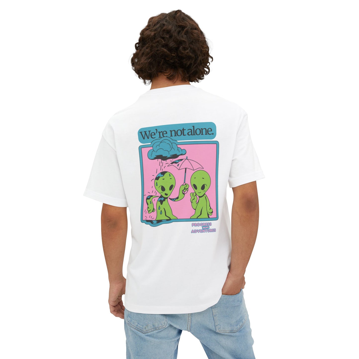 Not Alone | Oversized Boxy Tee (Unisex)