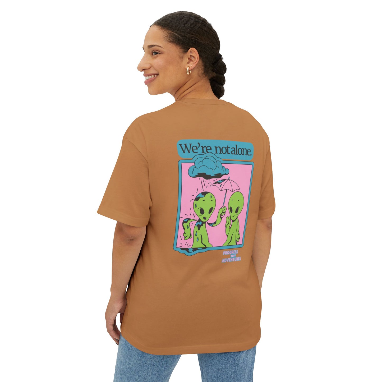 Not Alone | Oversized Boxy Tee (Unisex)