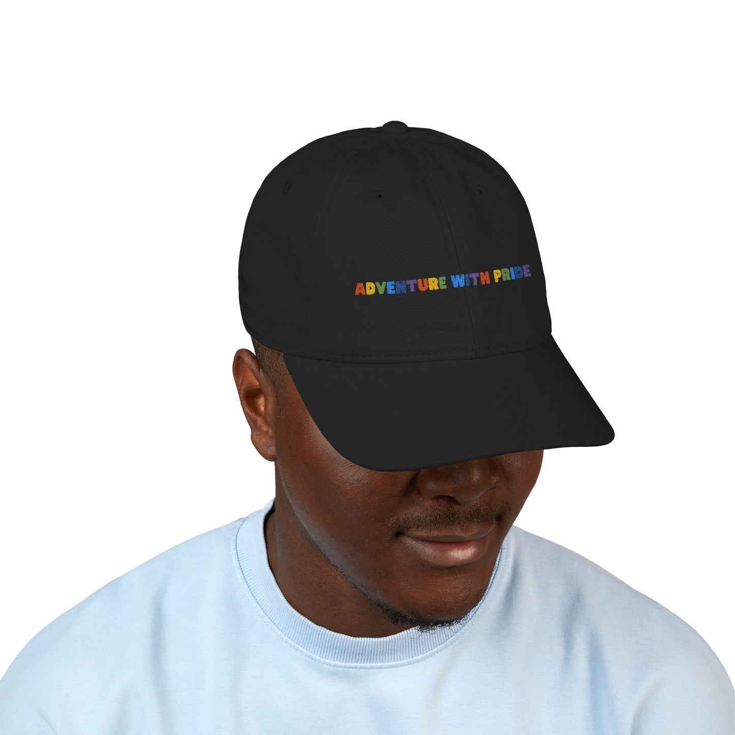 Adventure with Pride Organic Baseball Cap