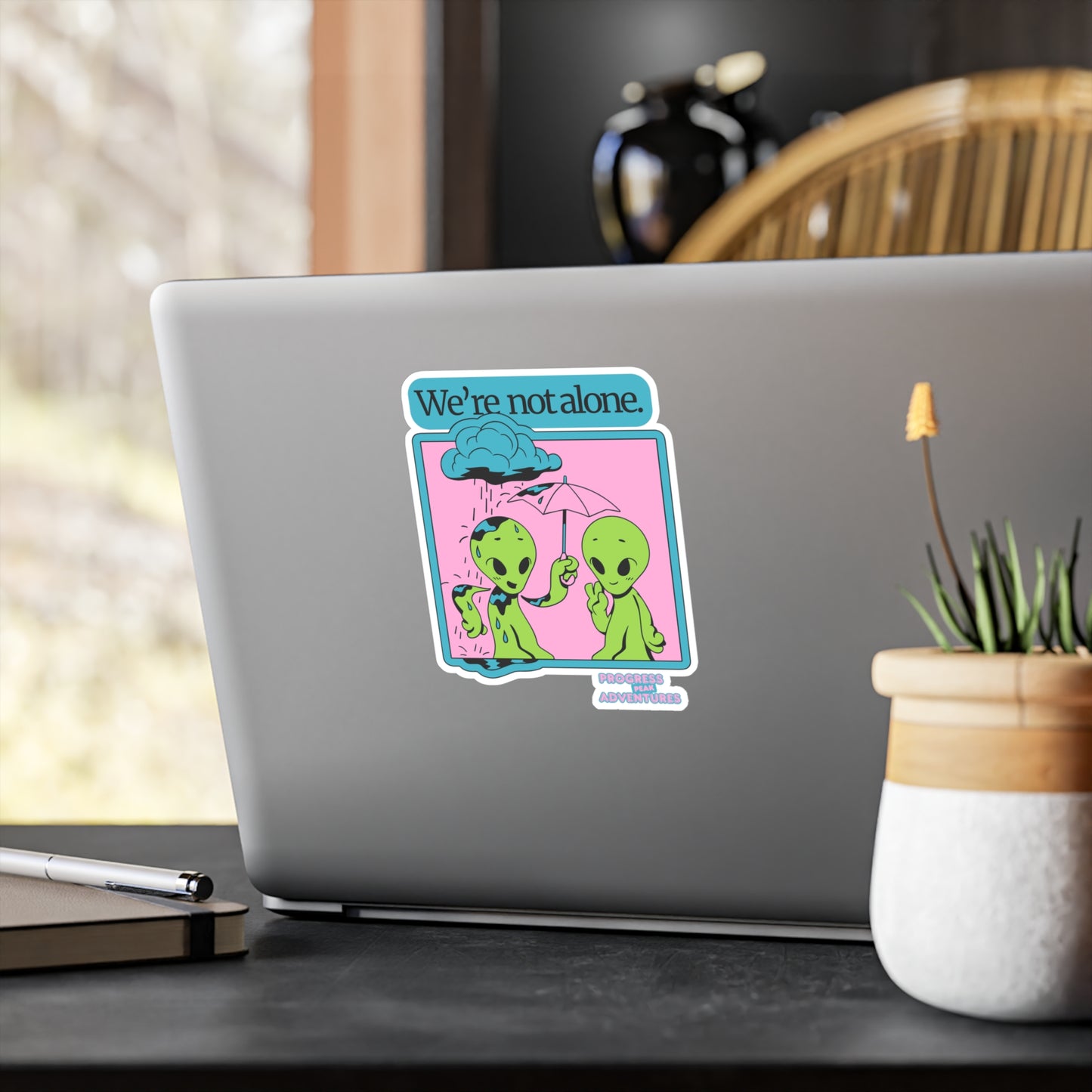 Not Alone Vinyl Sticker