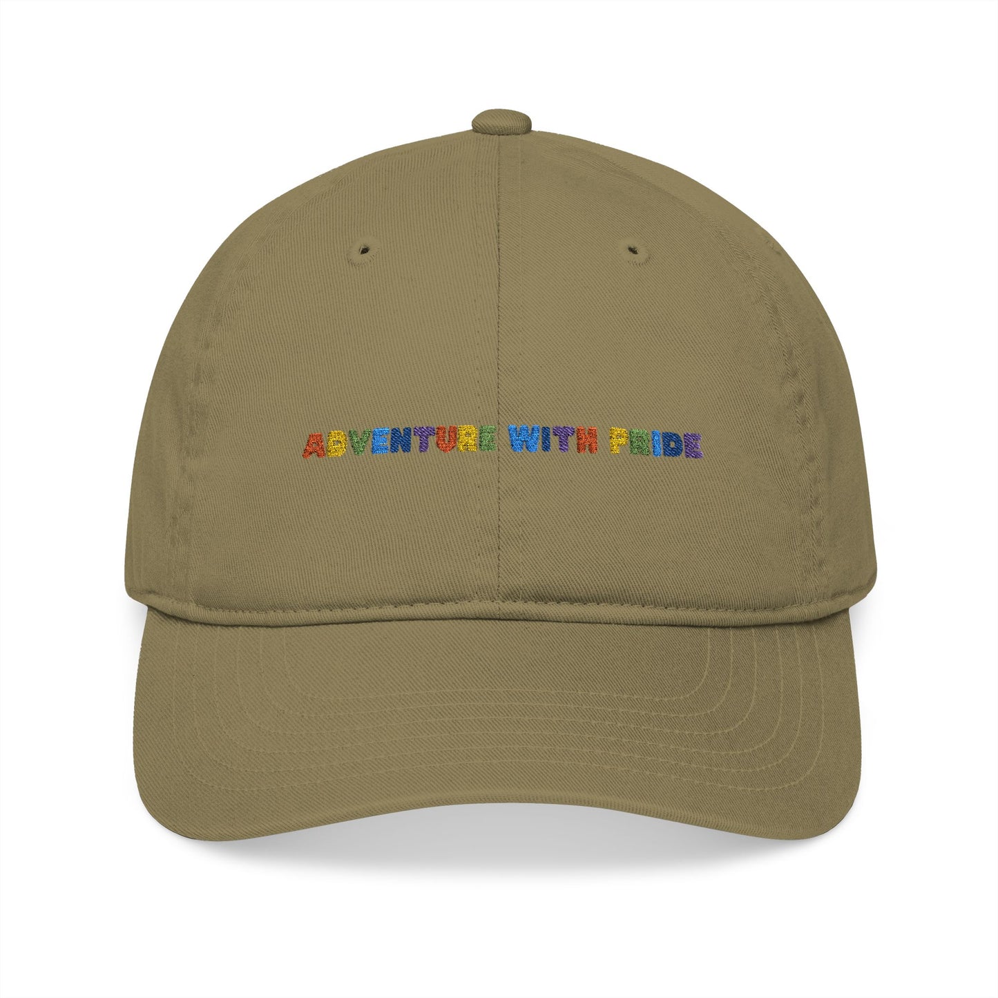 Adventure with Pride Organic Baseball Cap