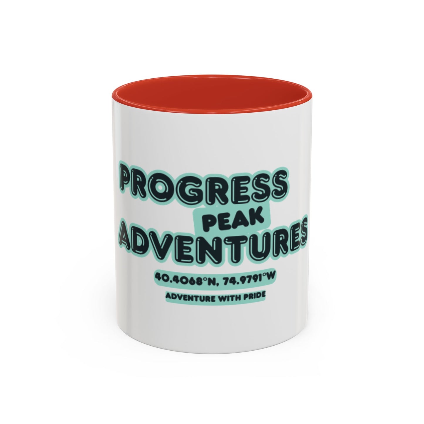 Progress Peak Adventures Coffee Mug