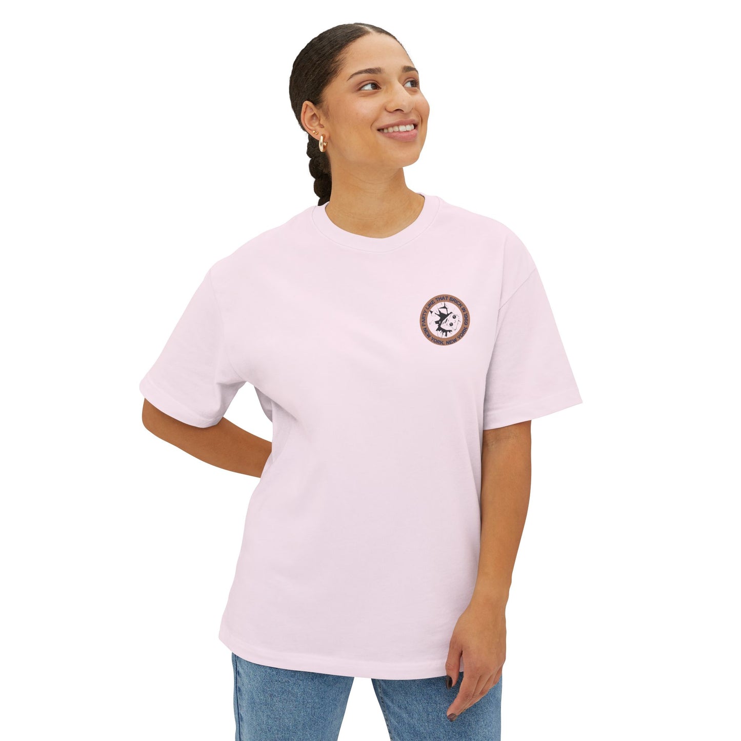 Brick Party 1969 | Oversized Boxy Tee (Unisex)