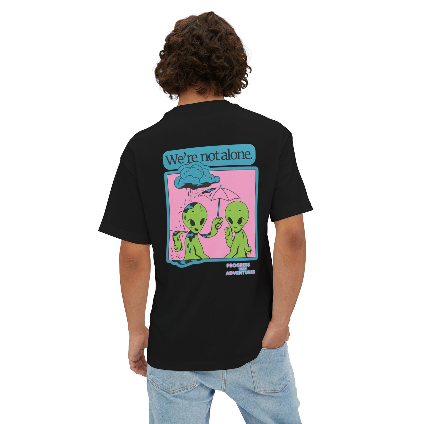 Not Alone | Oversized Boxy Tee (Unisex)