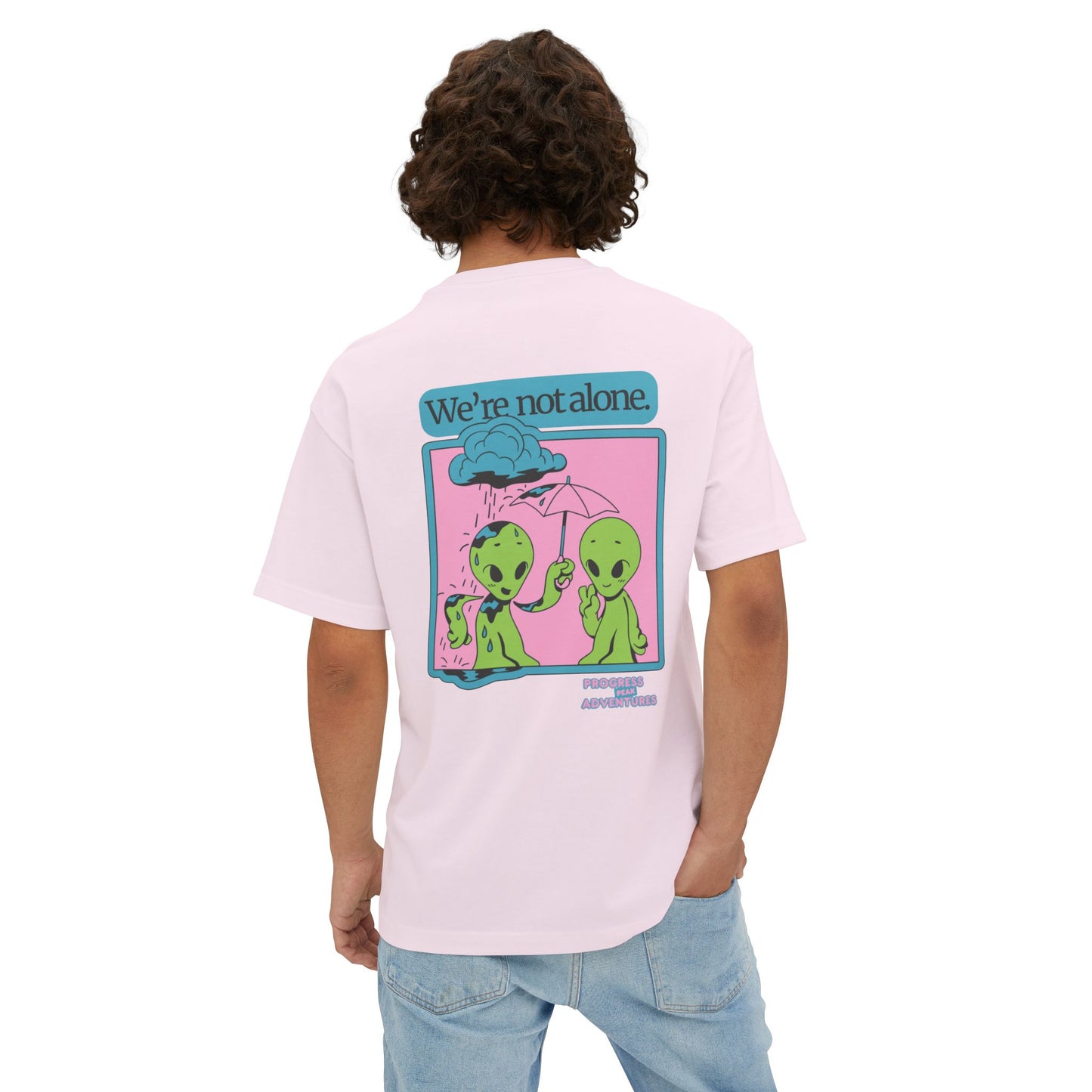 Not Alone | Oversized Boxy Tee (Unisex)