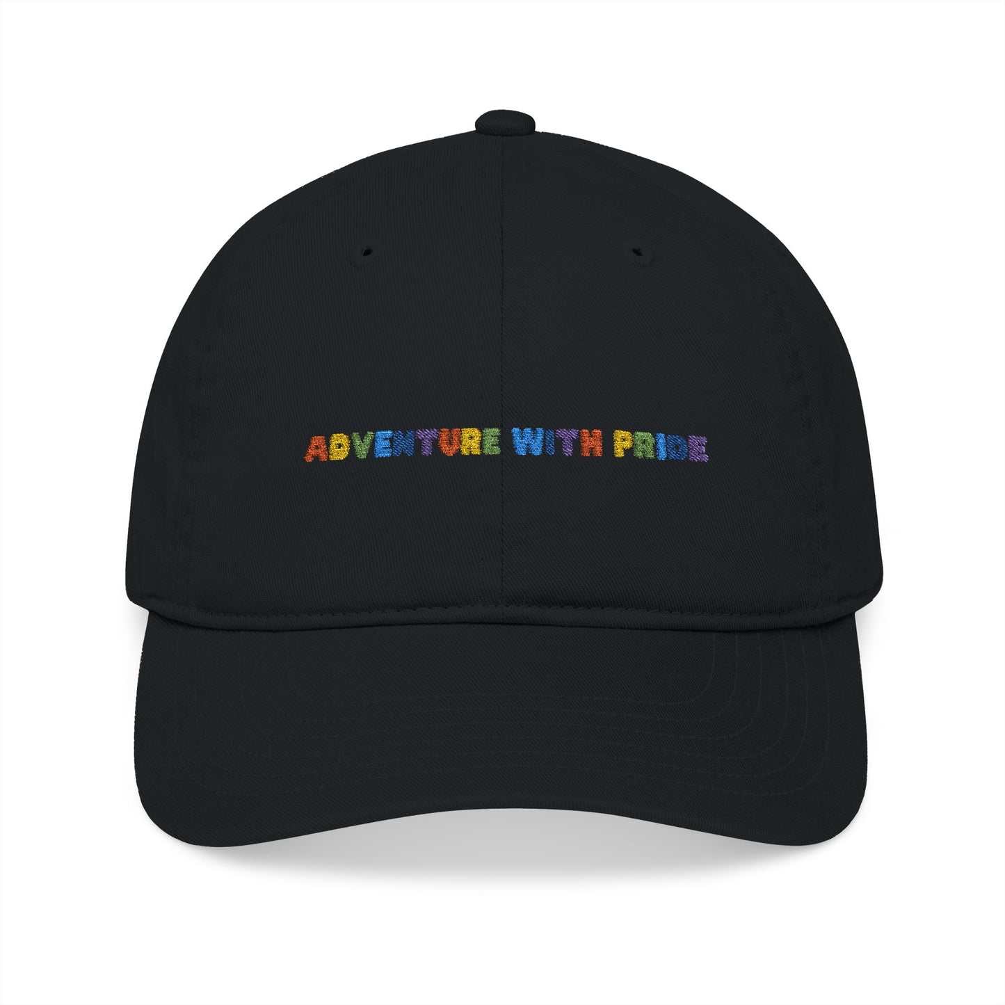 Adventure with Pride Organic Baseball Cap