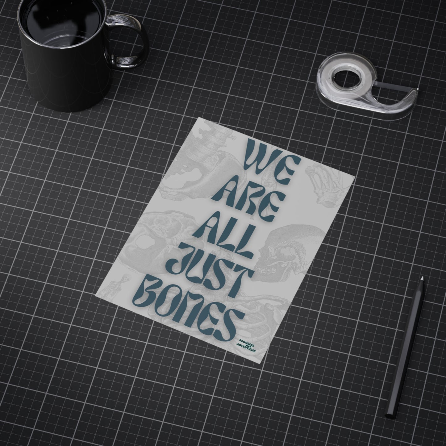 Just Bones | Art Print