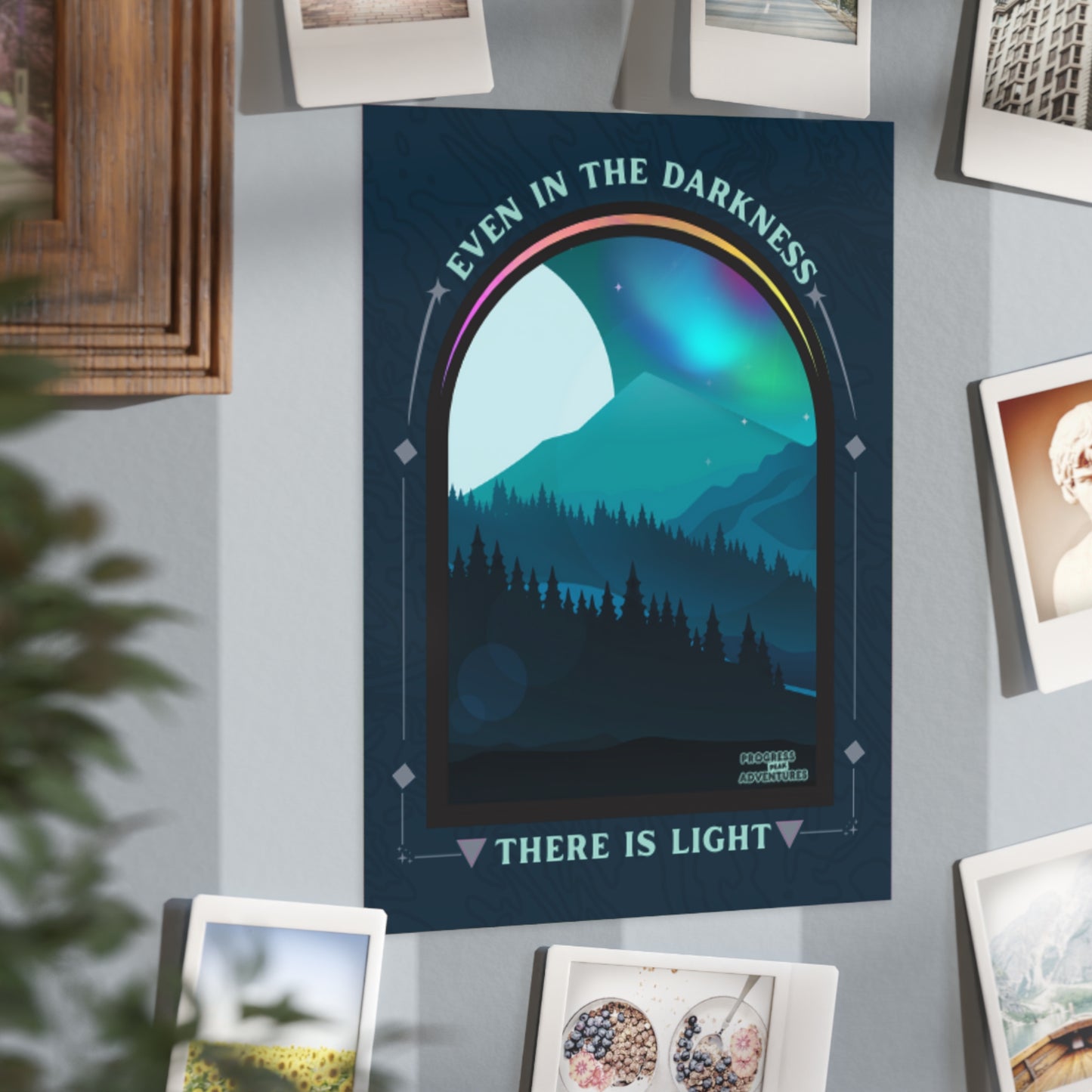 Light In Darkness | Art Print