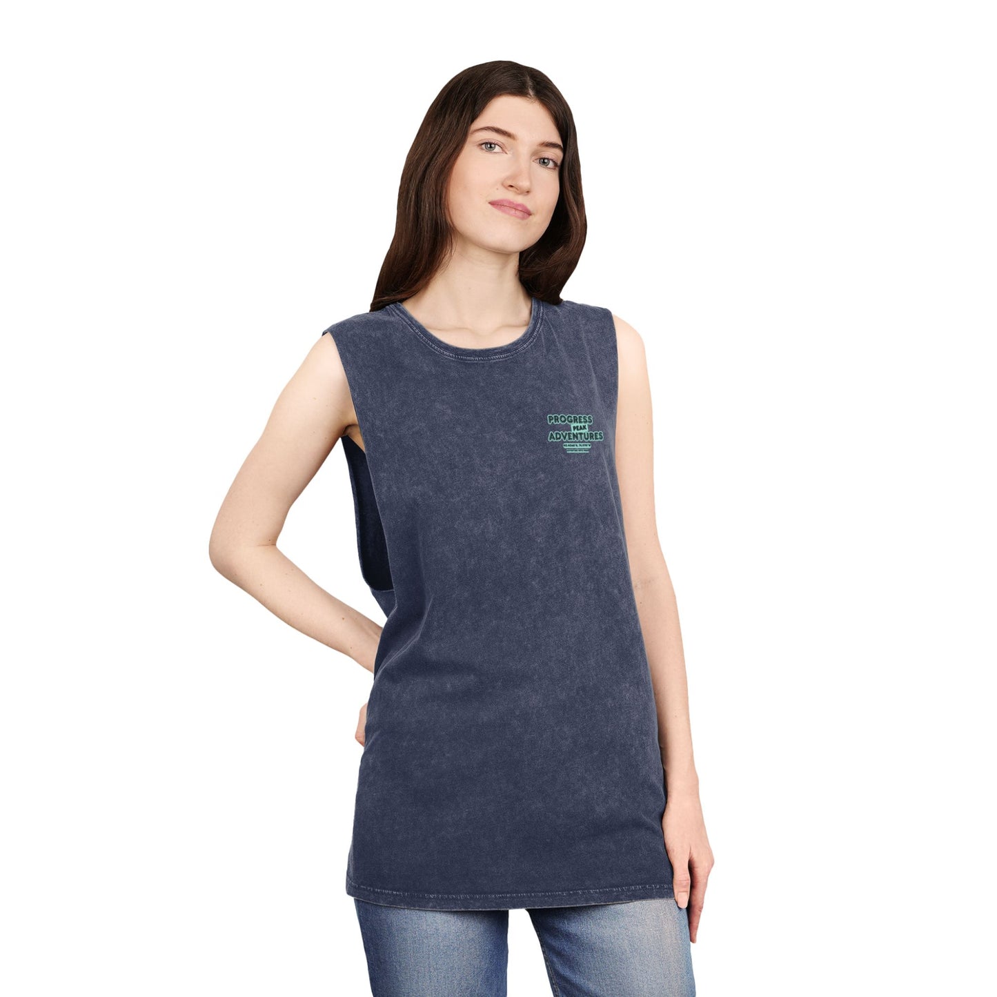 Tender, Tough, Trans | Stonewash Tank Top (Unisex)